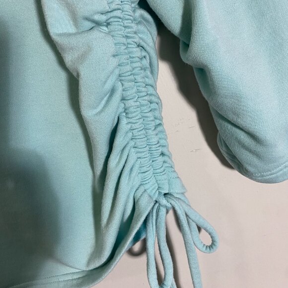 Athleta | Lombard Ruched‎ Sweatshirt in Reef Green | Size Small Women's - Picture 6 of 11
